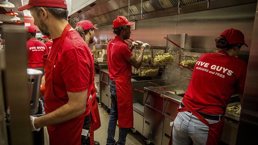 Five Guys : Intégrez une équipe qui met l'accent sur le service !